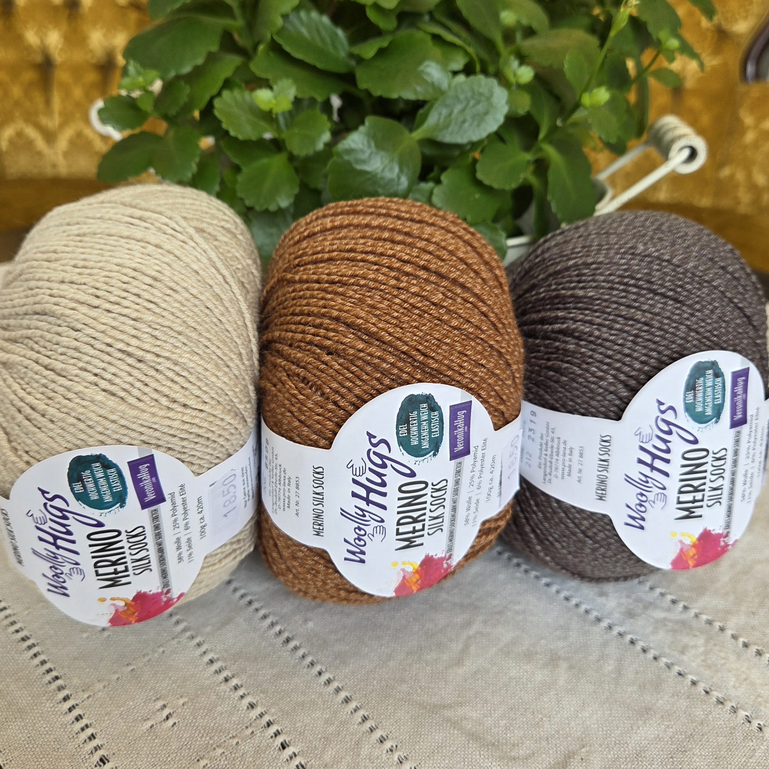 Merino silk socks, Woollen Hugs